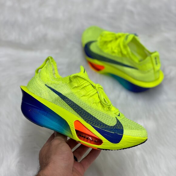 Nike Air Zoom Alphafly NEXT% 3 Womens Running Shoes Yellow FD8315-700 NEW* Sz 6 - Picture 1 of 8